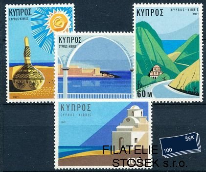 Kypr známky Mi 365-8