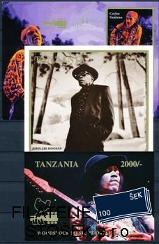 Tanzania známky Mi Bl.276-8