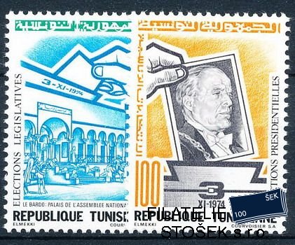 Tunis známky Mi 0842-3