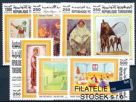 Tunis známky Mi 1371-7