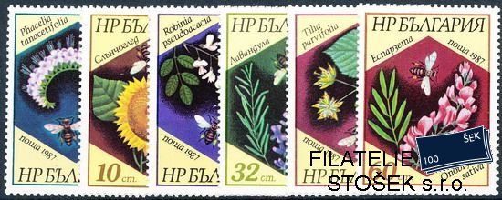 Bulharsko známky Mi 3582-7
