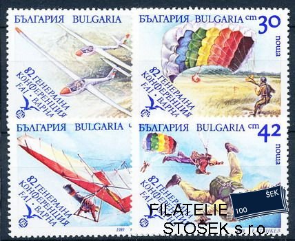 Bulharsko známky Mi 3801-4