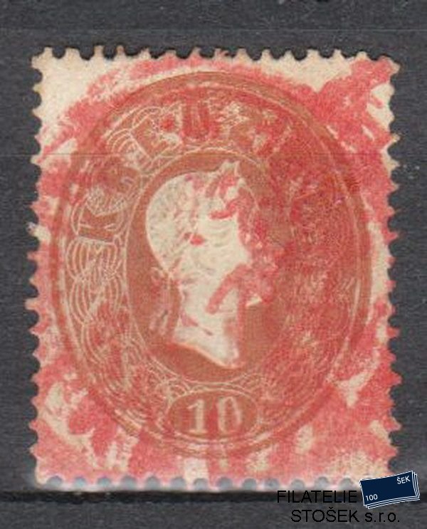Rakousko známky 21  červené