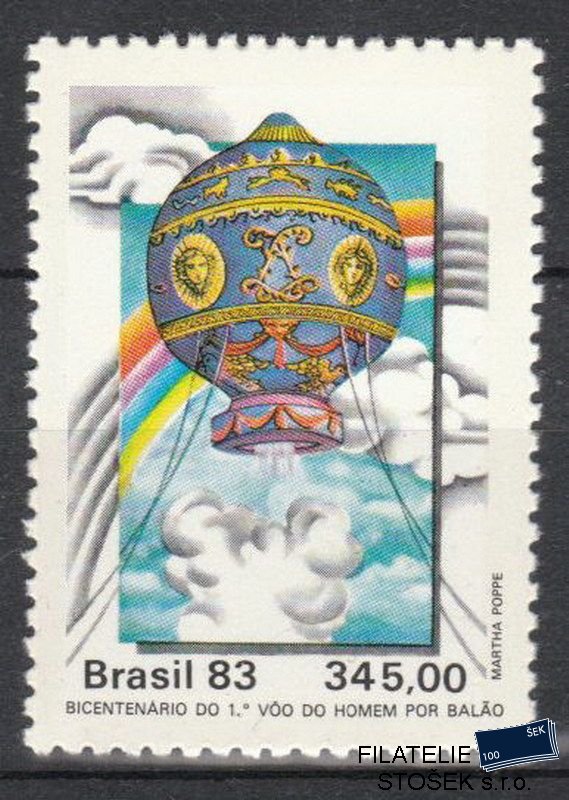 Brazílie známky Mi 2016 -  Letectví