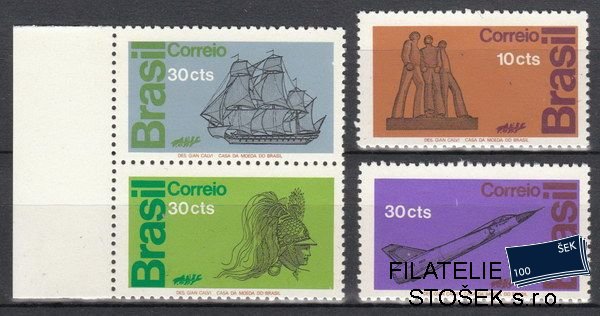 Brazílie známky Mi 1356-59