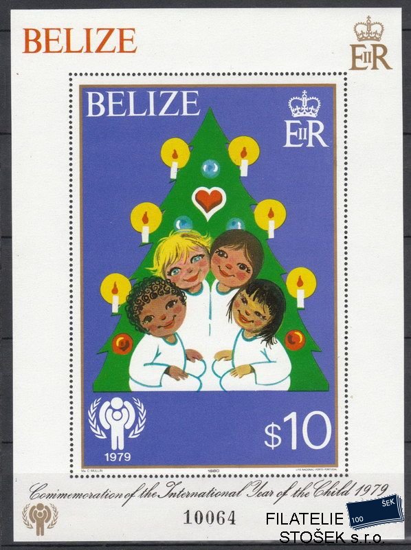 Belize známky Mi Bl 17