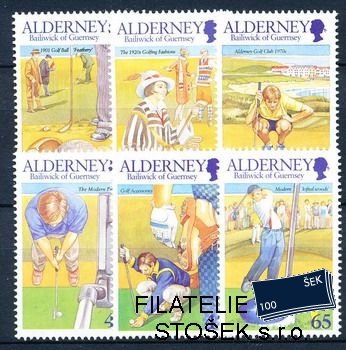 Alderney známky Mi 0173-8