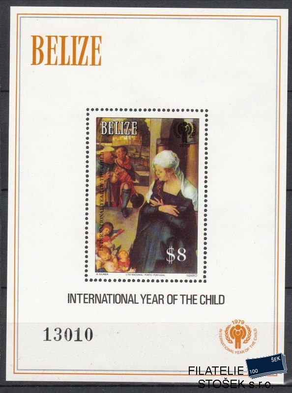 Belize známky Mi Bl 24