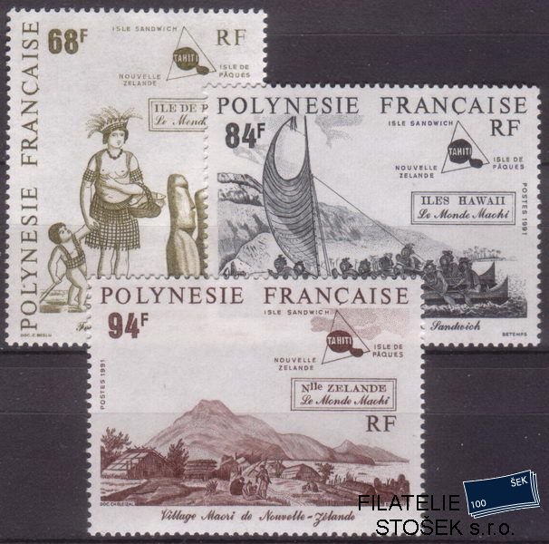 Polynésie známky Mi 0579-81
