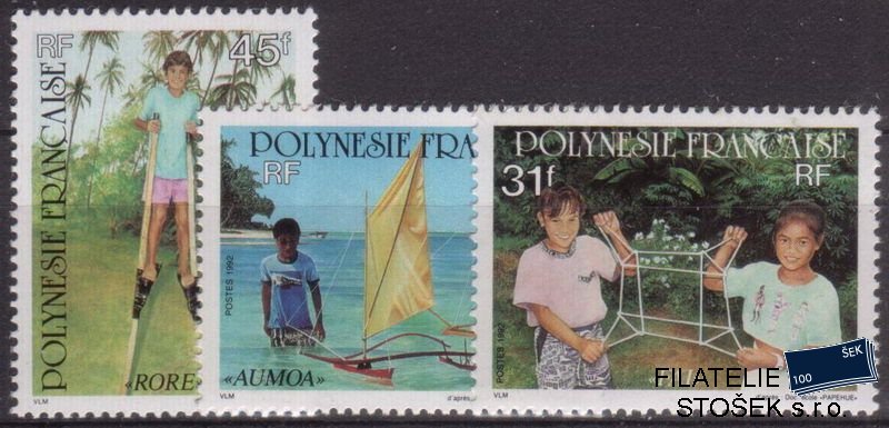 Polynésie známky Mi 0615-7