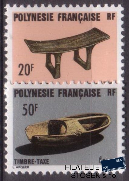 Polynésie známky Mi P 8-9