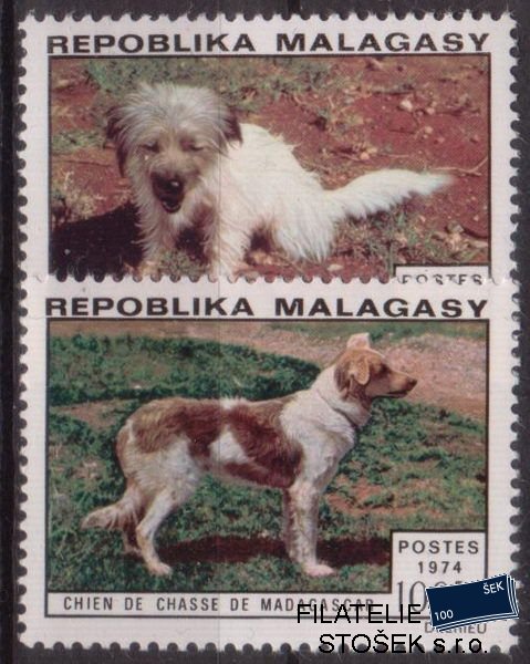 Madagascar známky Mi 0726-7
