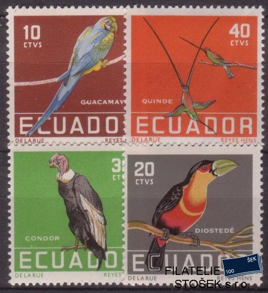 Ecuador známky Mi 956-9