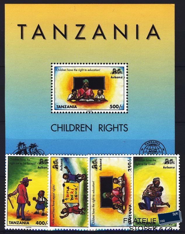 Tanzania známky Mi 3064-8 + Bl. 441