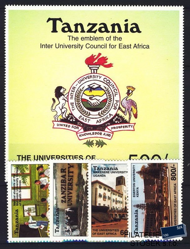 Tanzania známky Mi 3930-4