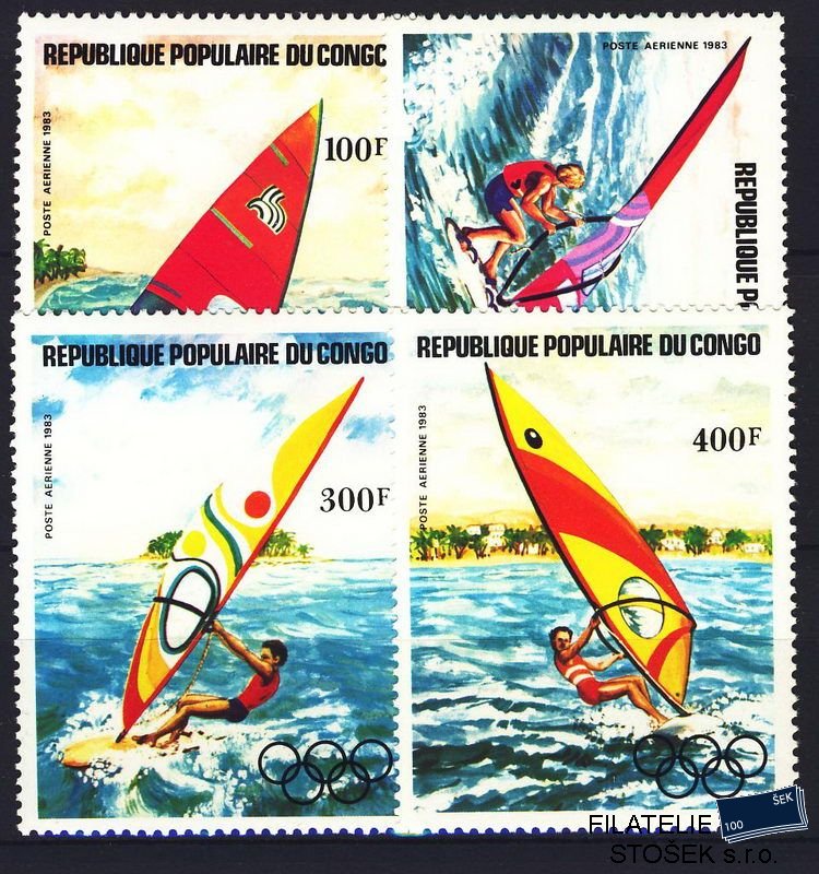 Congo fr. známky Mi 0917-20