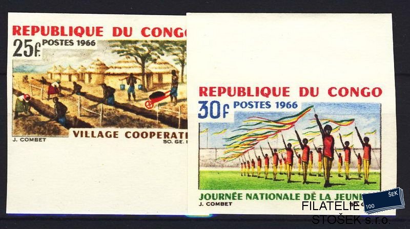 Congo fr. známky Mi 85-6