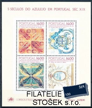 Portugalsko známky Mi Bl.46 (Mi 1625+1640-1+1644