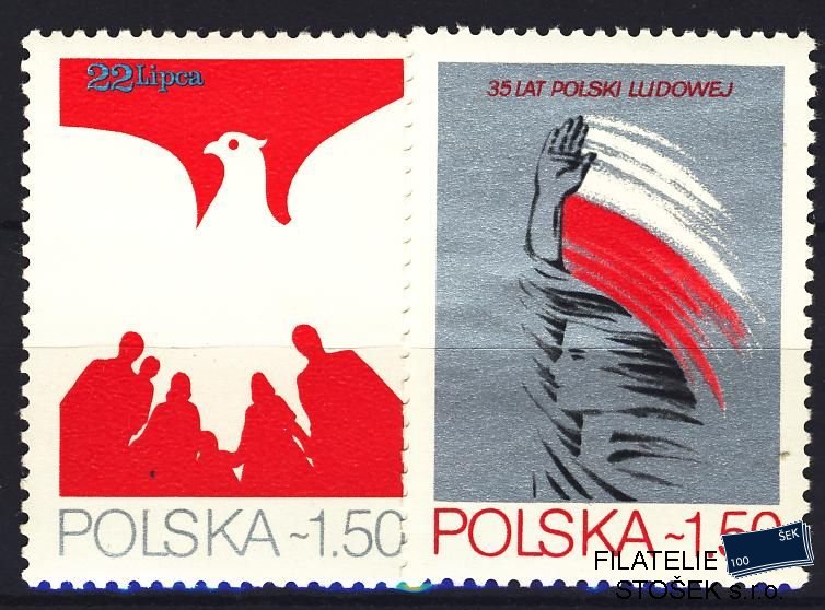 Polsko známky Mi 2640-1