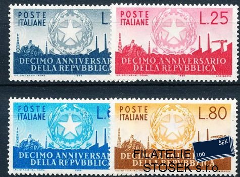 Itálie známky Mi 0967-70