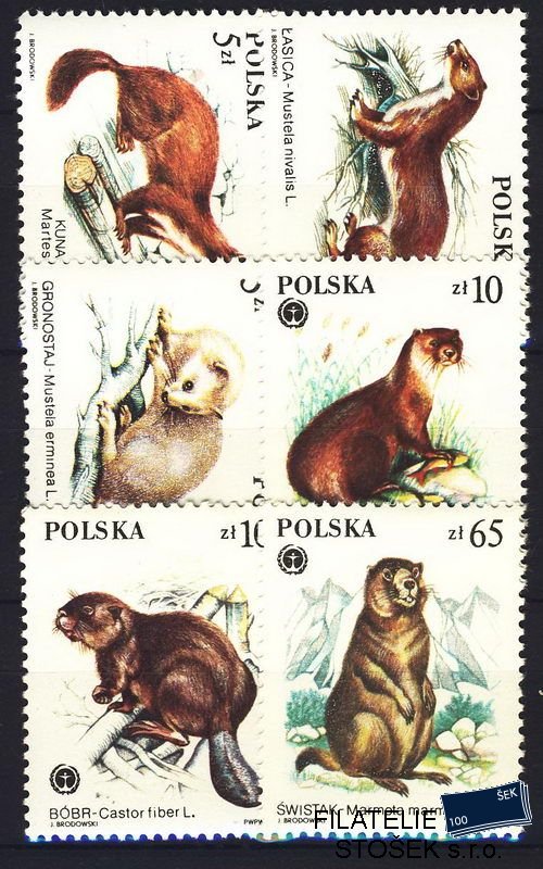 Polsko známky Mi 2946-51