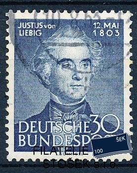 Bundes známky Mi 0166