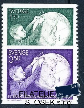 Švédsko známky Mi 1143-4