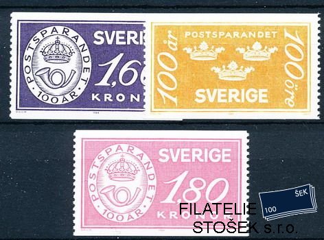 Švédsko známky Mi 1267-9