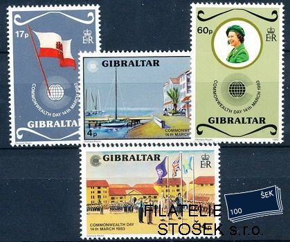 Gibraltar známky Mi 0459-62