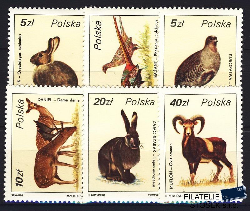 Polsko známky Mi 3019-24