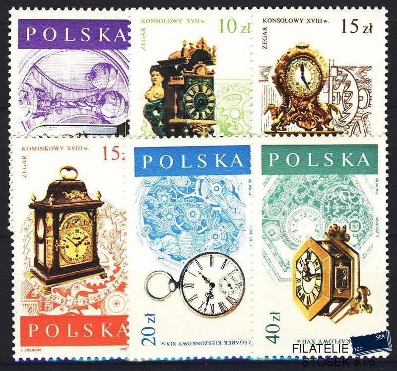 Polsko známky Mi 3142-7