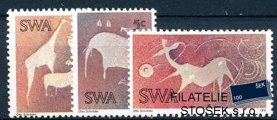 S.W.A. známky Mi 396-8