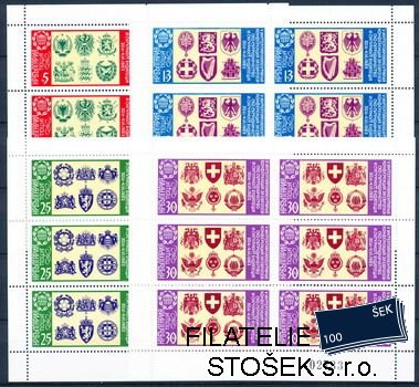 Bulharsko známky Mi 3174-7 tiskové listy
