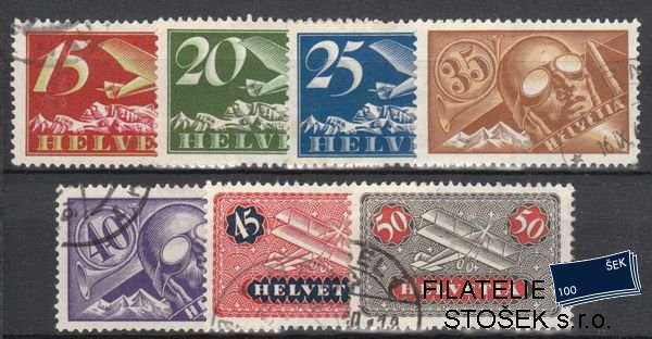 Švýcarsko známky 179-84