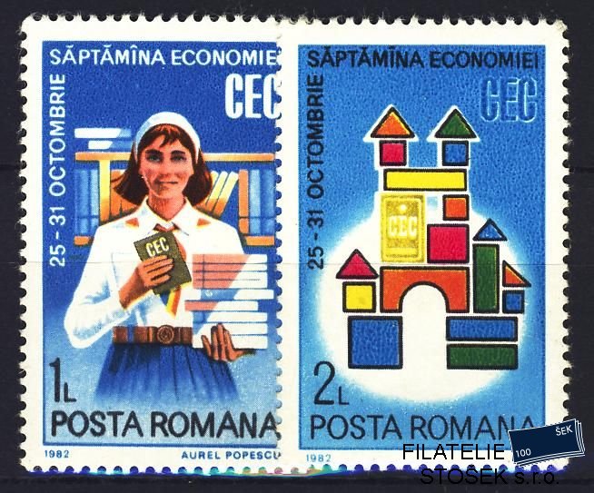 Rumunsko známky Mi 3903-4