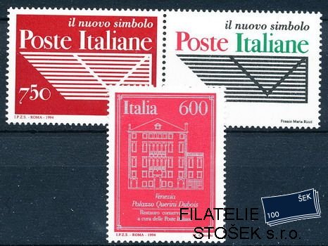Itálie známky Mi 2353-5 vodorovná spojka