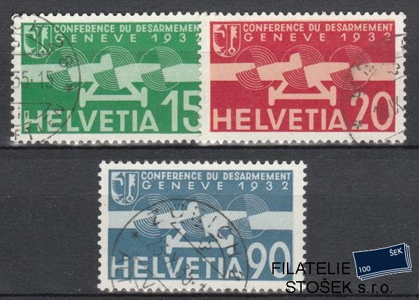 Švýcarsko známky 256-58