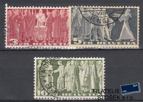 Švýcarsko známky 328-30x