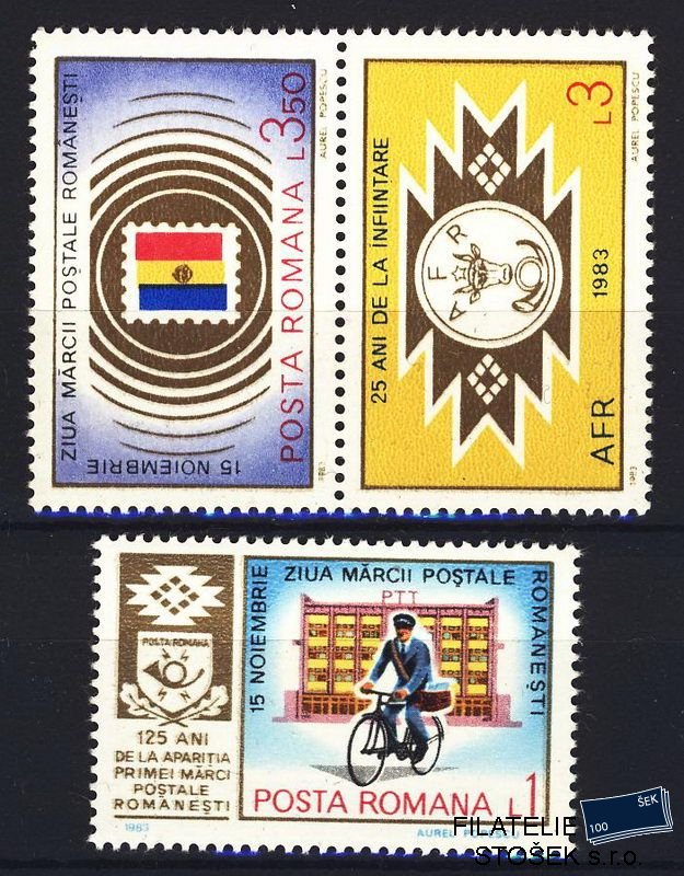 Rumunsko známky Mi 3978-9 Zf