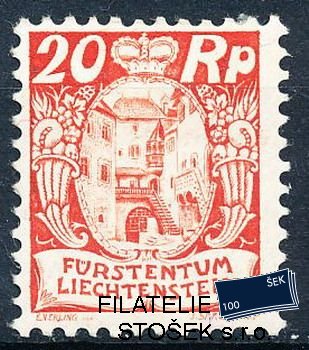 Liechtenstein známky Mi 070