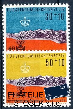 Liechtenstein známky Mi 389-90