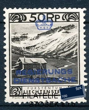 Liechtenstein známky Mi D 06 C