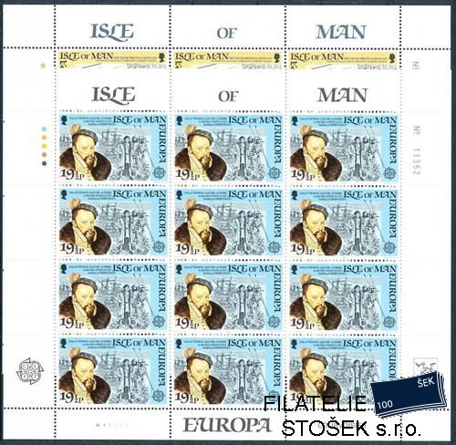 Man známky Mi 213-4 tiskové listy