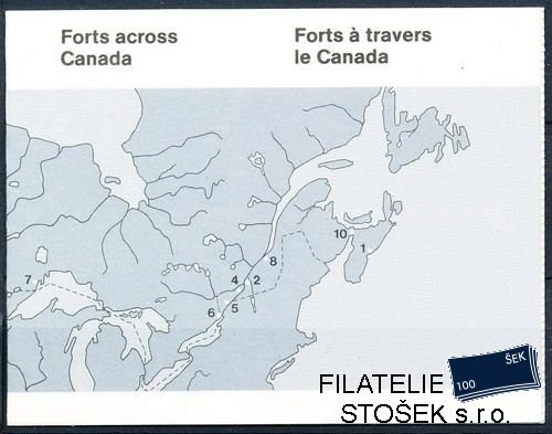 Kanada známky Mi 0954-63 MH