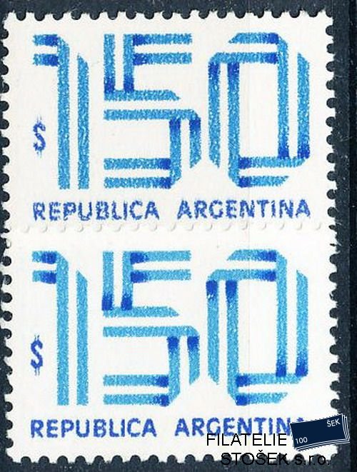 Argentina známky Mi 1359 x+y