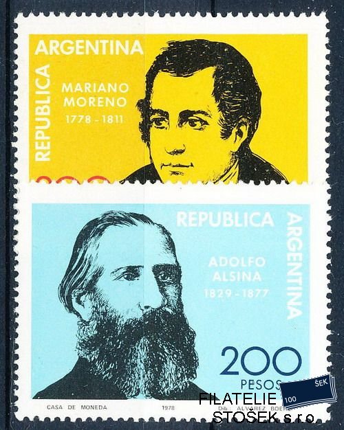 Argentina známky Mi 1376-7