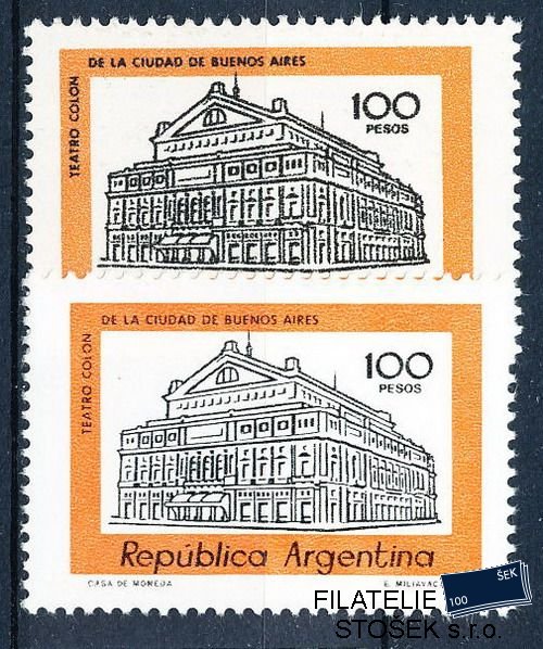 Argentina známky Mi 1384 x+y