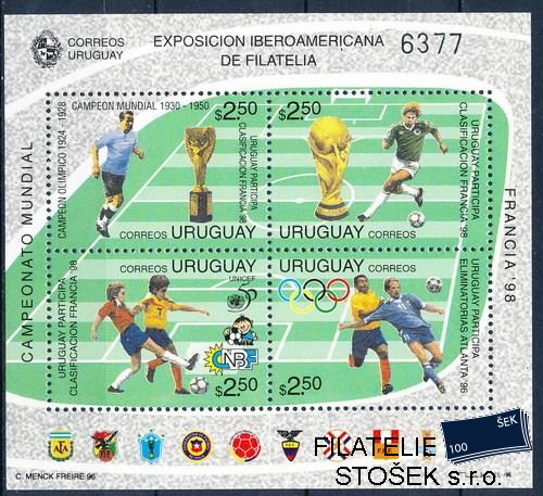 Uruguay známky Mi Bl.72