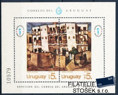 Uruguay známky Mi Bl.36