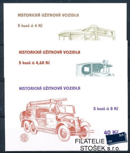 Česká republika známky ZS 57-9